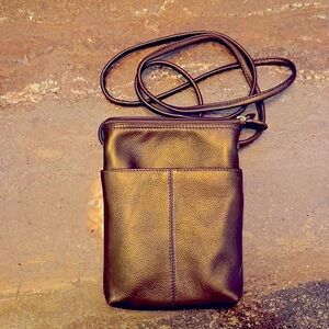 New York Bar III New York Crossbody Mini Sac Leather